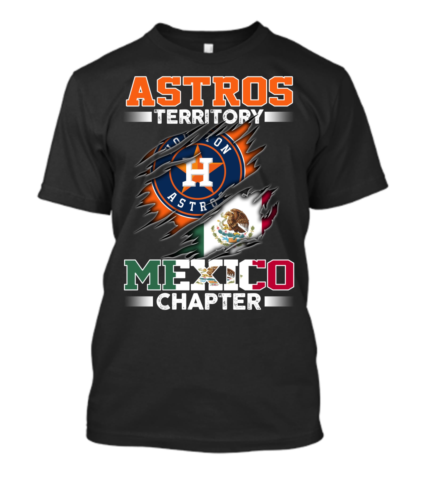 Astros Territory Houston Astros Mexico Chapter T-Shirt