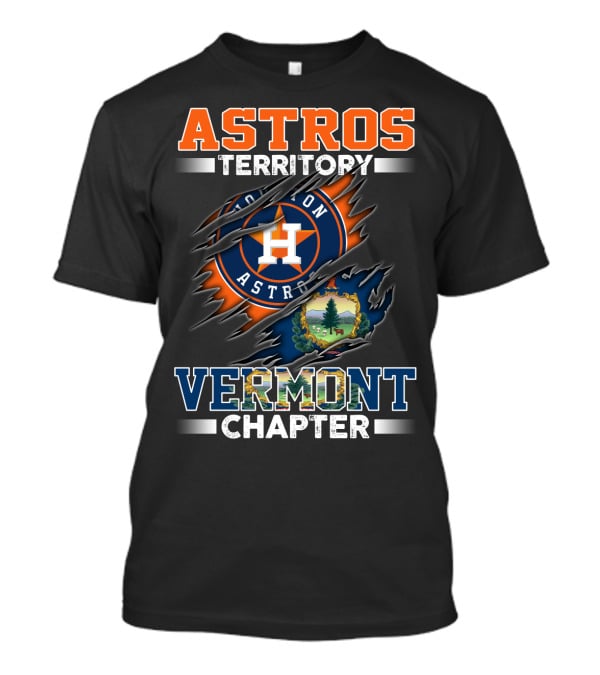 Astros Territory Houston Astros Vermont Chapter T-Shirt