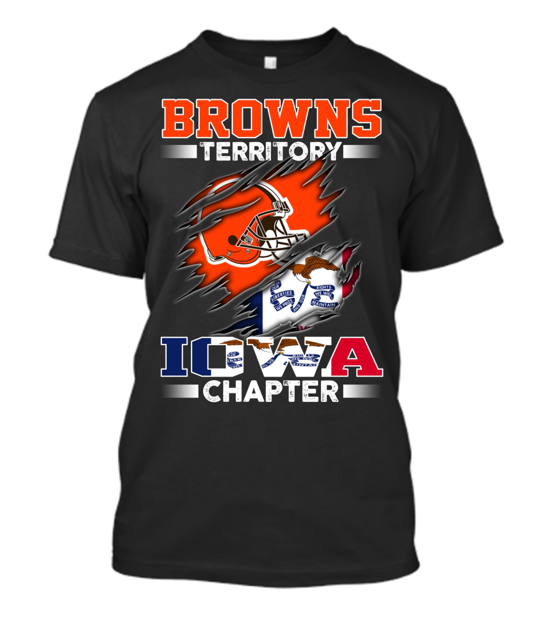 BROWNS Territory Iowa Chapter T-Shirt