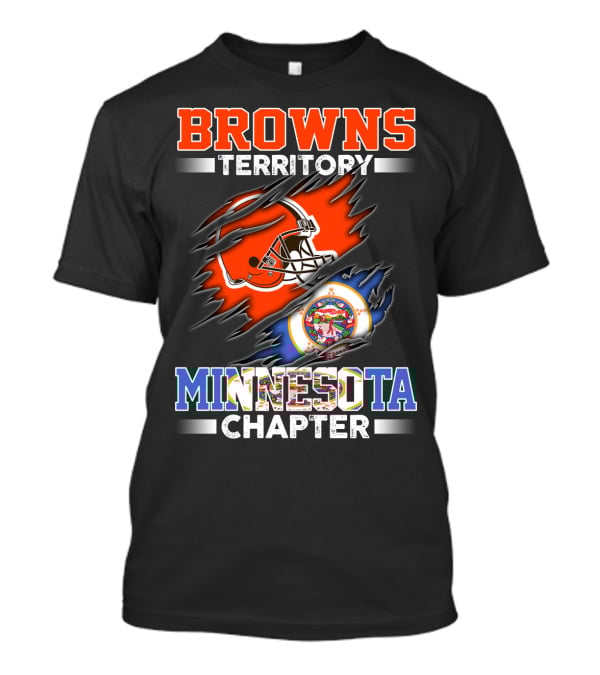 BROWNS TERRITORY MINNESOTA CHAPTER T-Shirt
