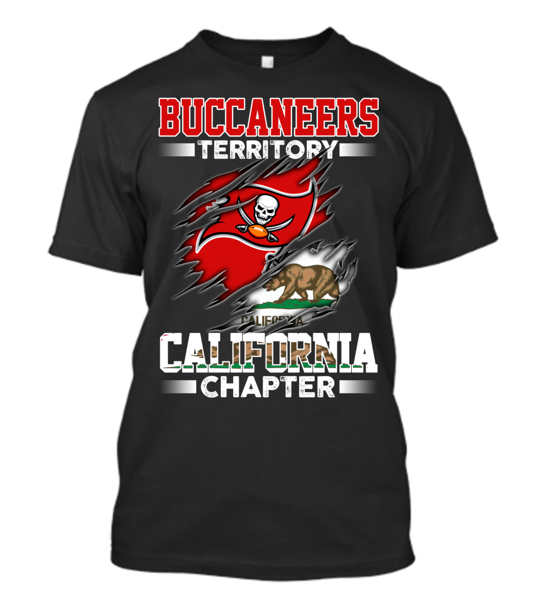 BUCCANEERS TERRITORY CALIFORNIA CHAPTER T-Shirt