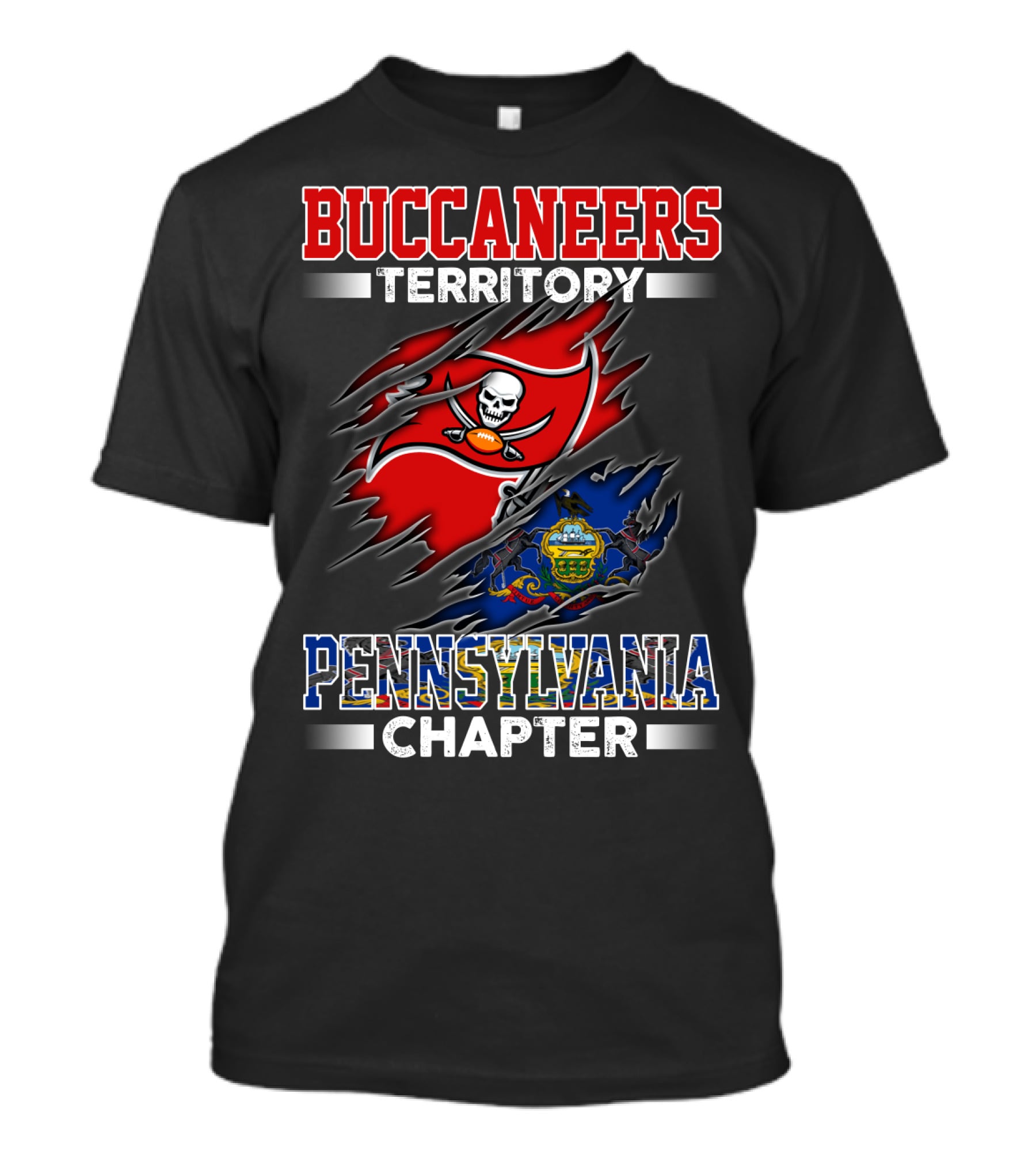 BUCCANEERS TERRITORY PENNSYLVANIA CHAPTER T-Shirt