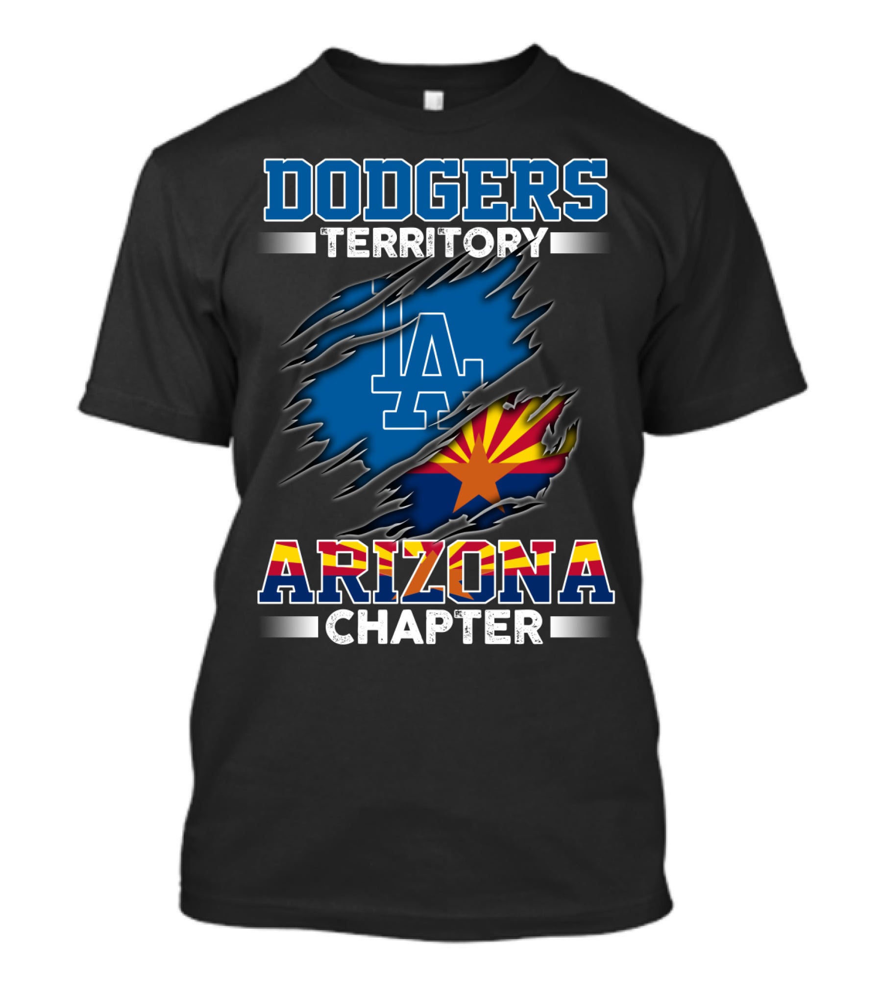 Dodgers Territory Arizona Chapter LA T-Shirt