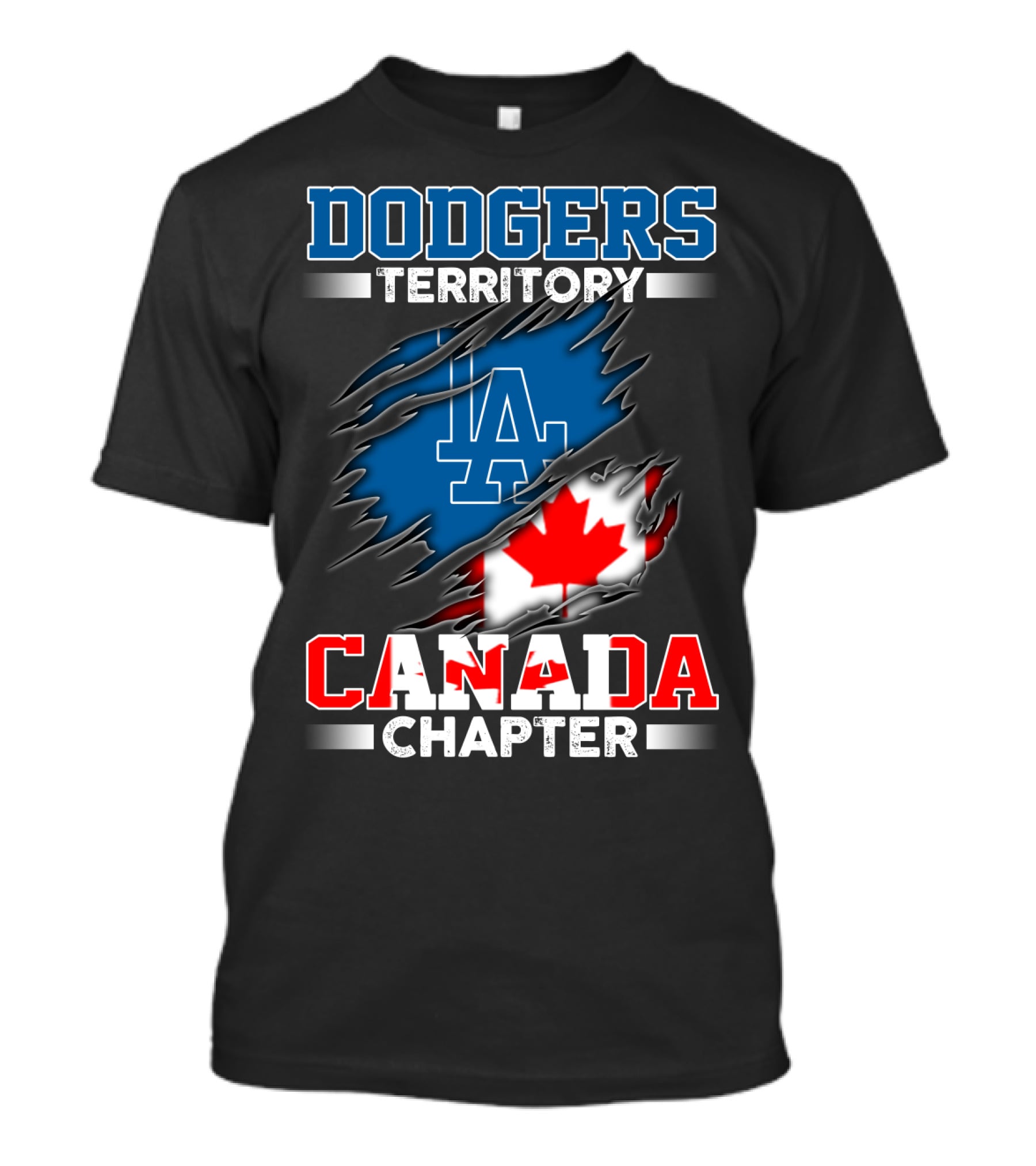 DODGERS TERRITORY LA CANADA CHAPTER T-Shirt