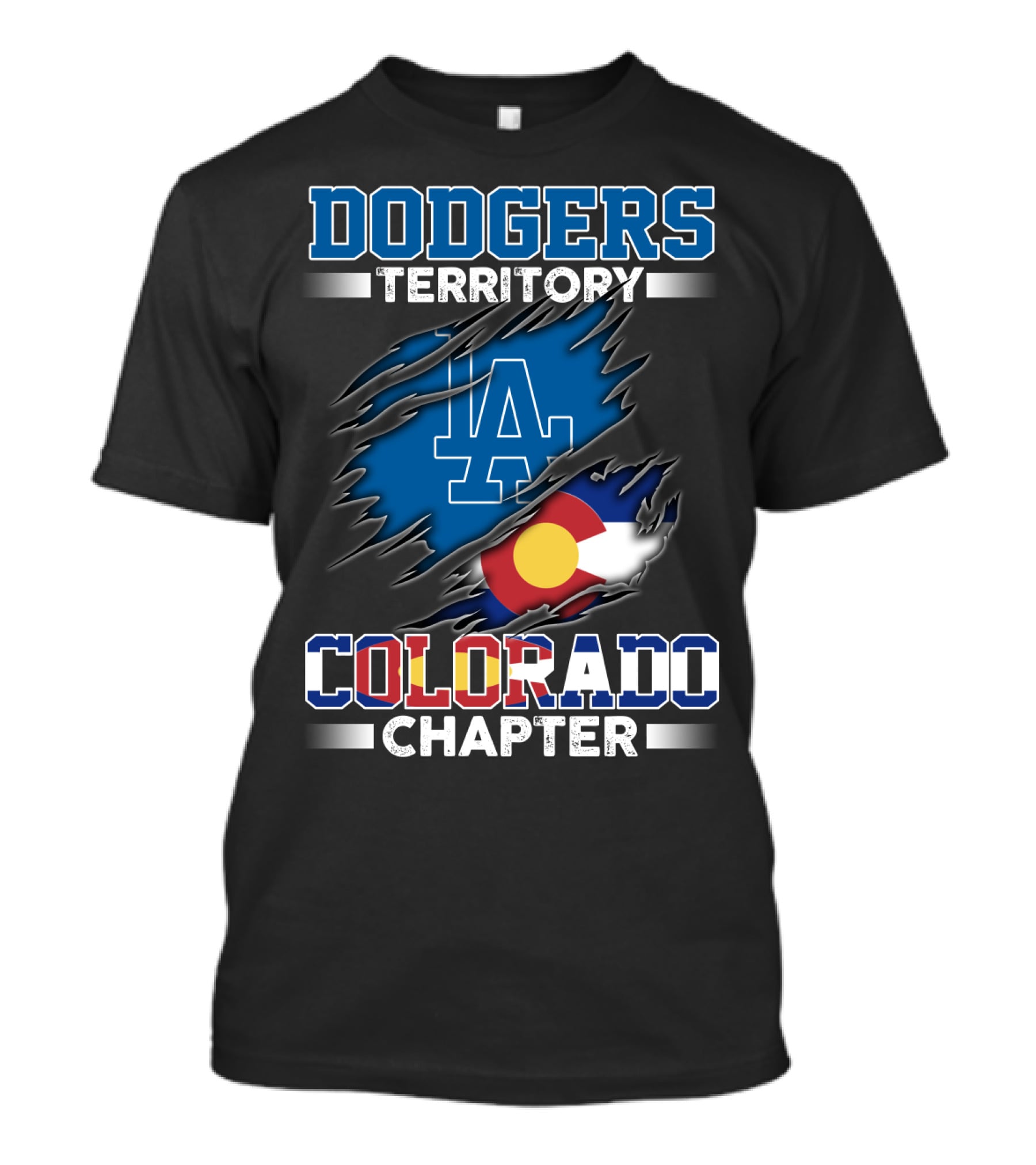 Dodgers Territory LA Colorado Chapter T-Shirt