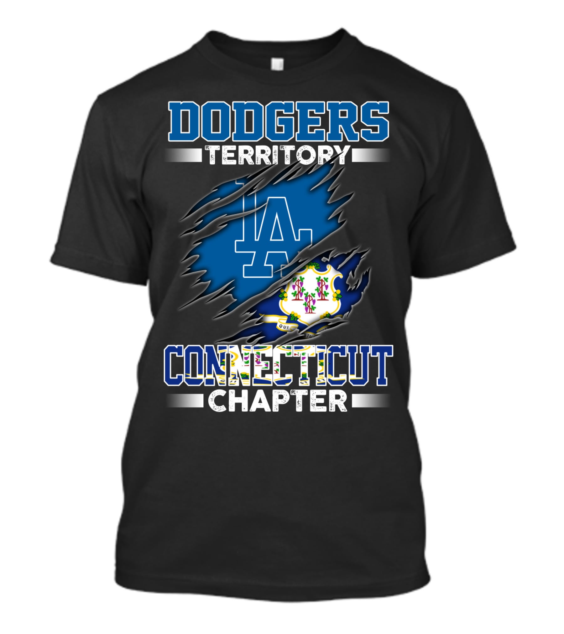 Dodgers Territory LA Connecticut Chapter T-Shirt