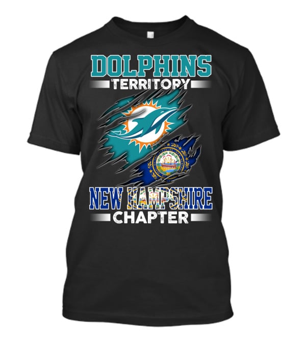 DOLPHINS TERRITORY NEW HAMPSHIRE CHAPTER T-Shirt