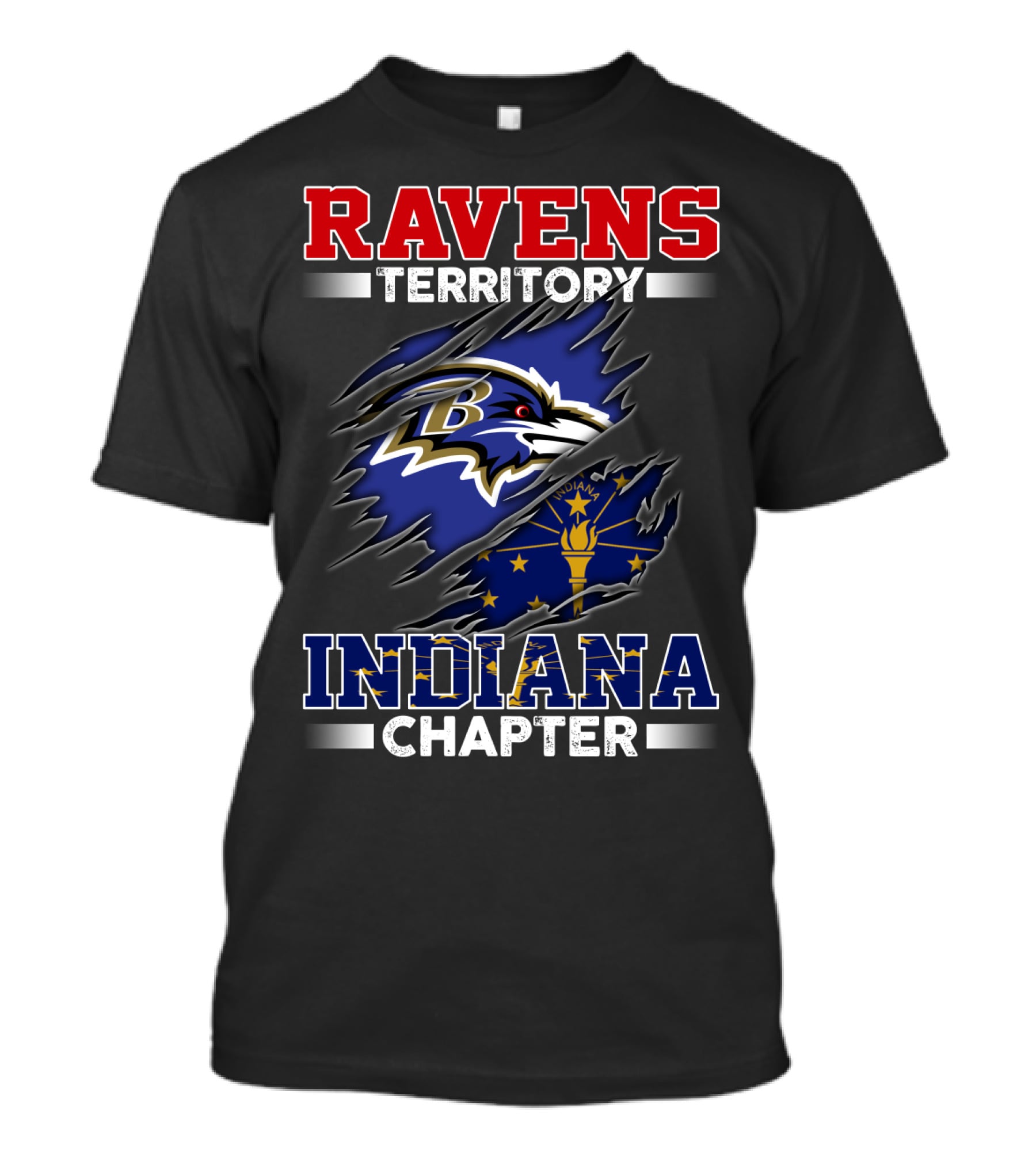 RAVENS TERRITORY INDIANA CHAPTER T-Shirt