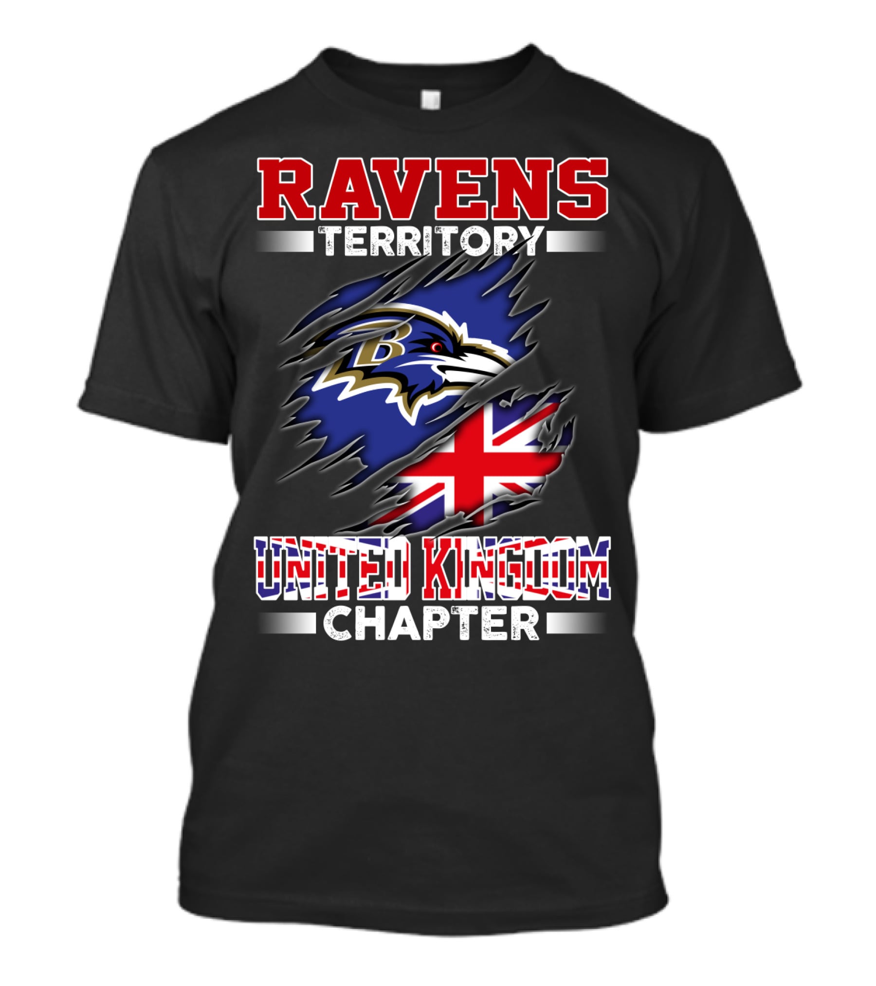 Ravens Territory United Kingdom Chapter T-Shirt