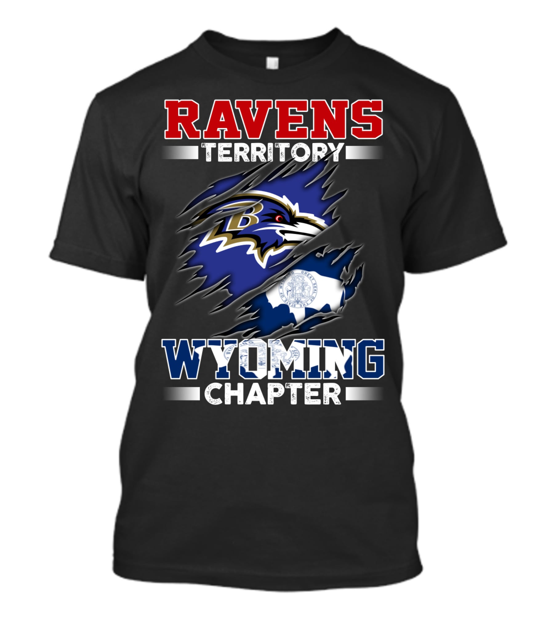 RAVENS TERRITORY WYOMING CHAPTER T-Shirt