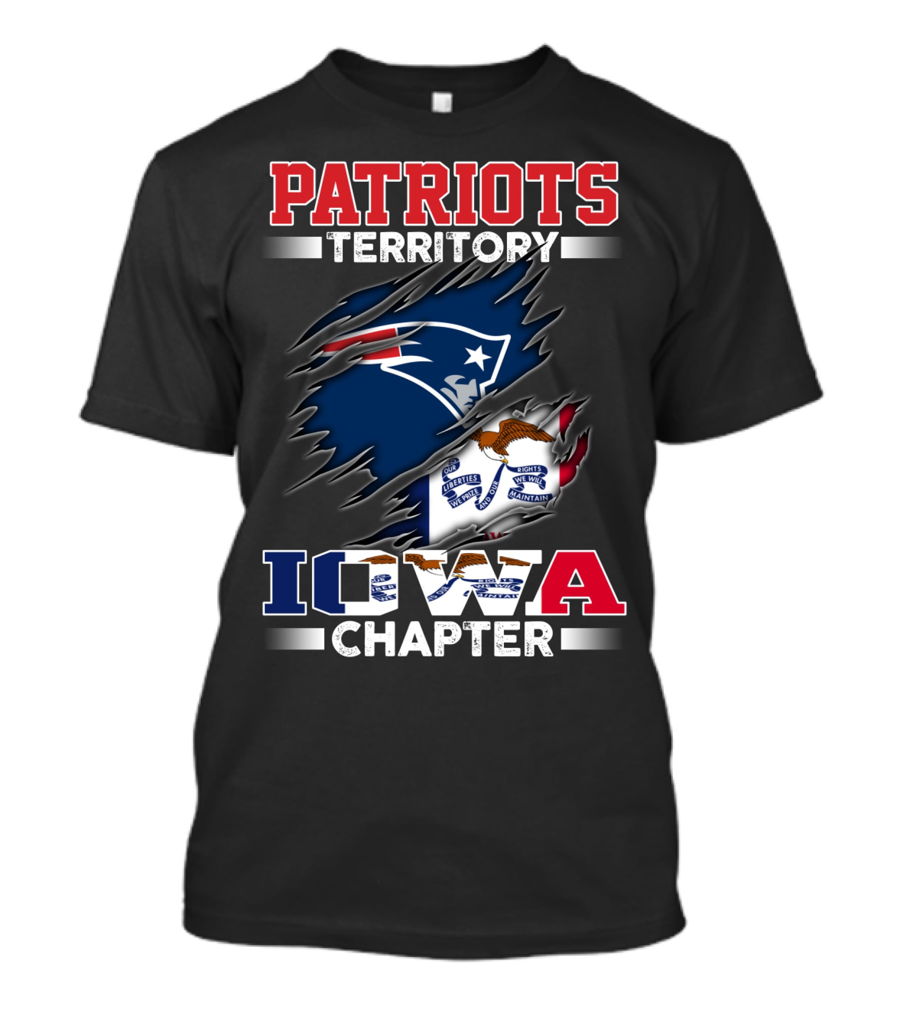 PATRIOTS Territory Iowa Chapter T-Shirt
