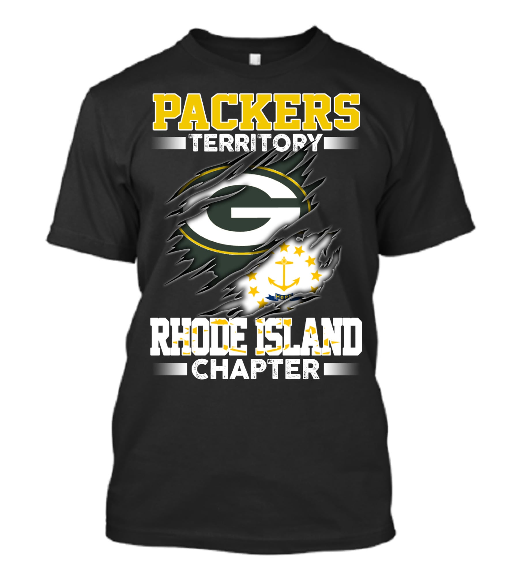 PACKERS TERRITORY RHODE ISLAND CHAPTER T-Shirt