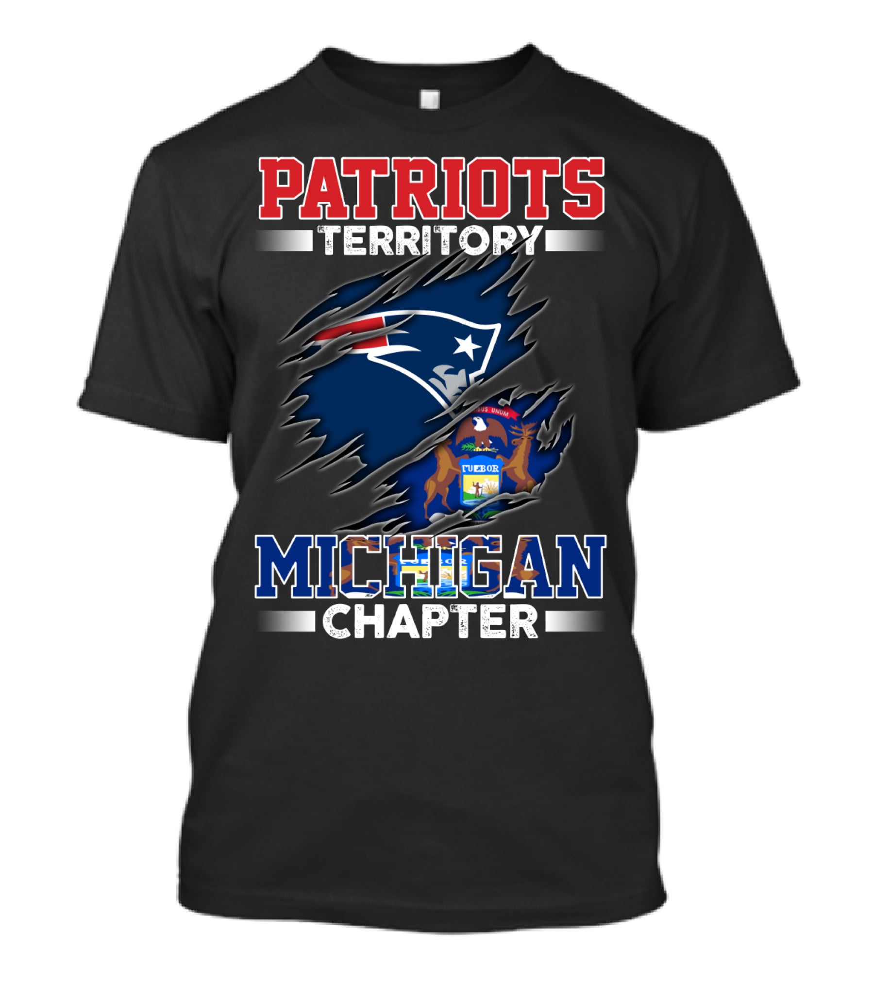 PATRIOTS TERRITORY MICHIGAN CHAPTER T-Shirt