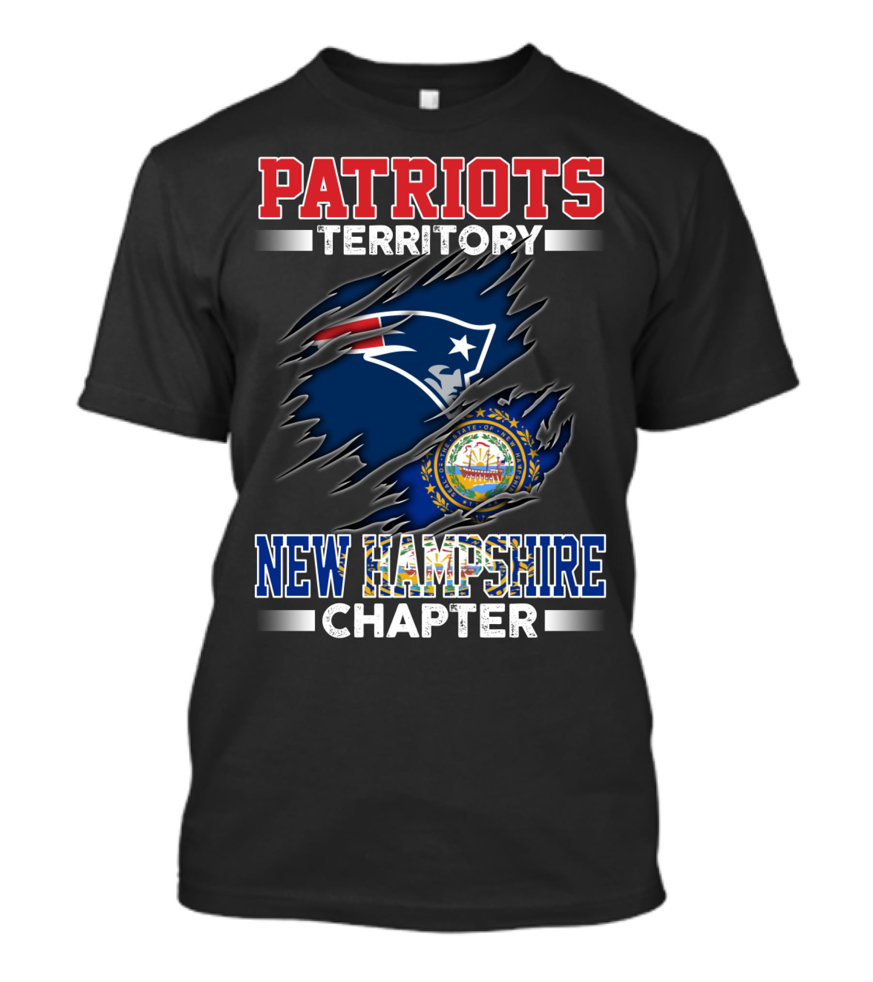 PATRIOTS TERRITORY NEW HAMPSHIRE CHAPTER T-Shirt