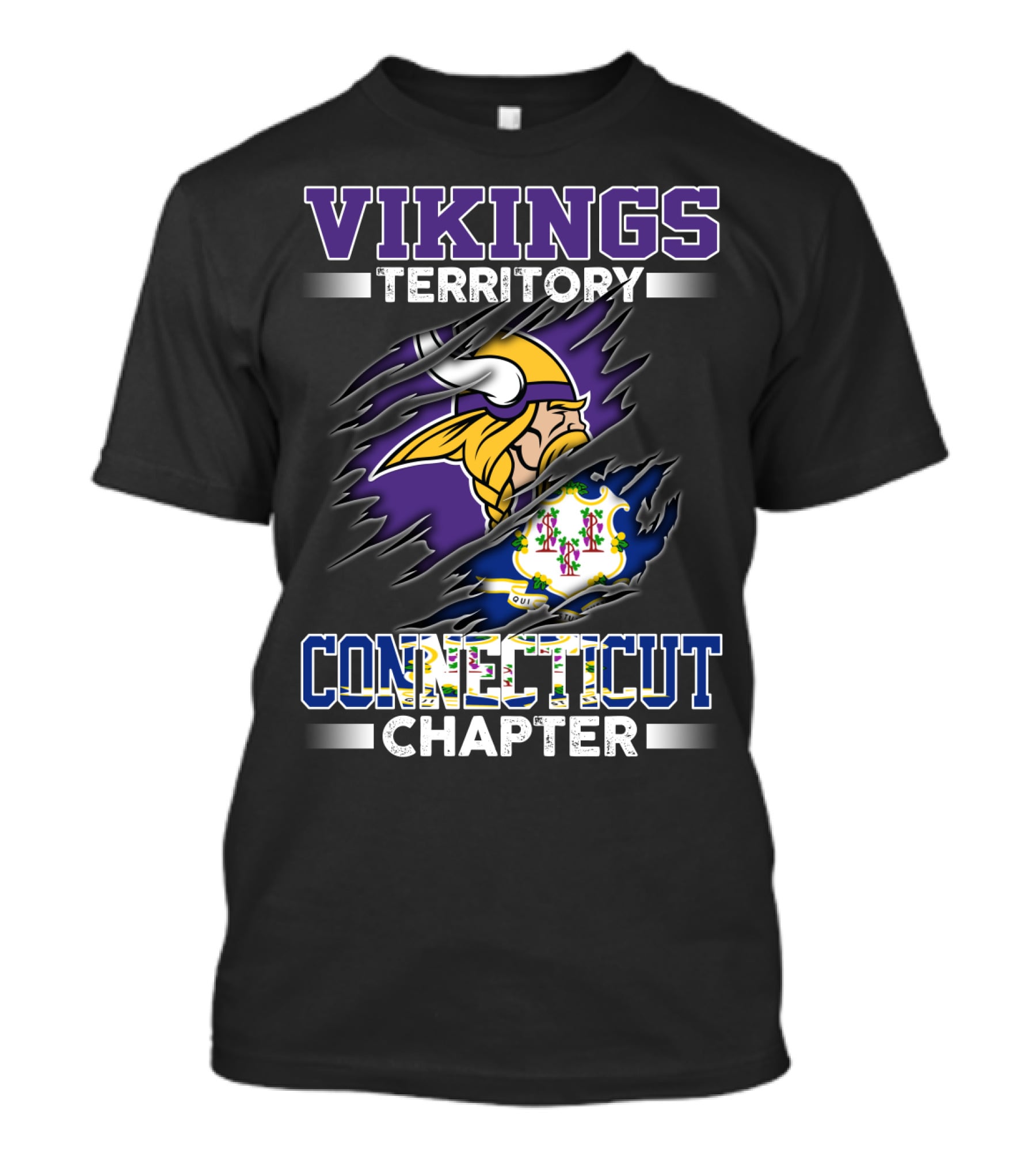 VIKINGS TERRITORY CONNECTICUT CHAPTER T-Shirt