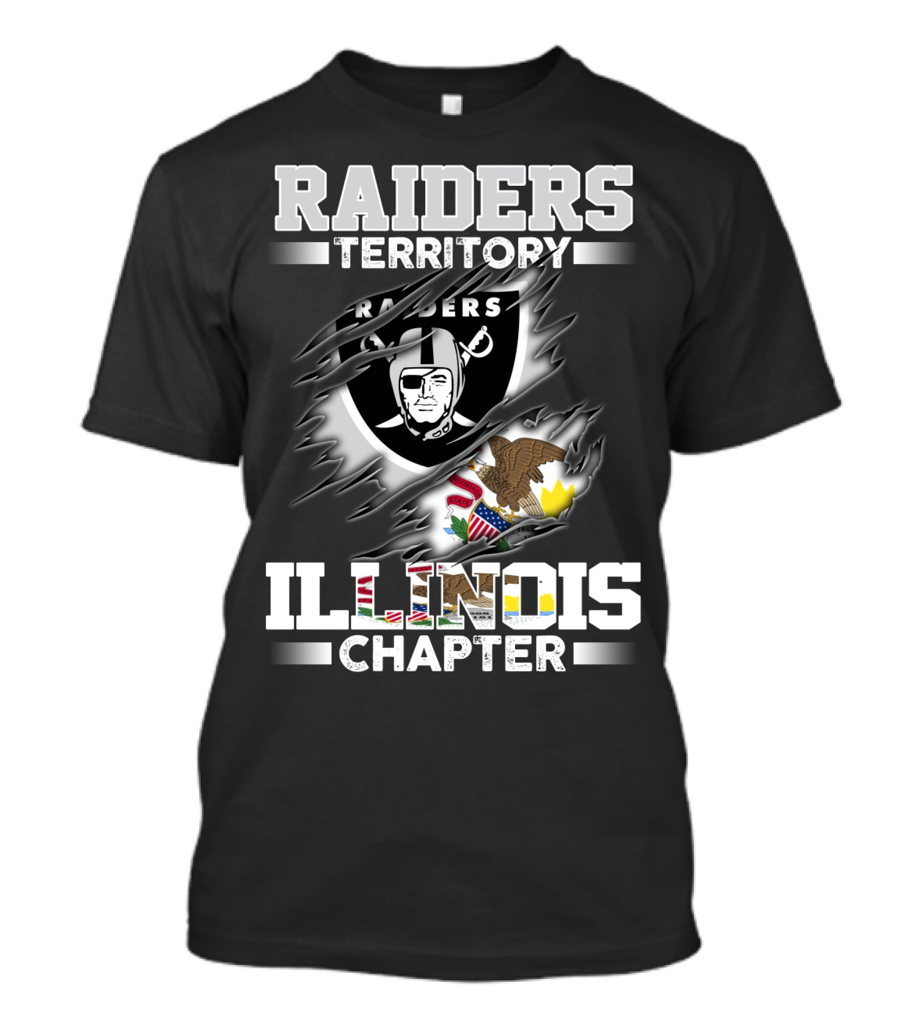 Illinois Raiders Territory Chapter T-Shirt