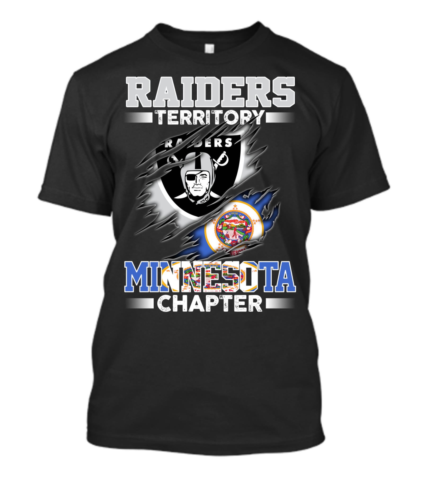 Raiders Territory Minnesota Chapter T-Shirt