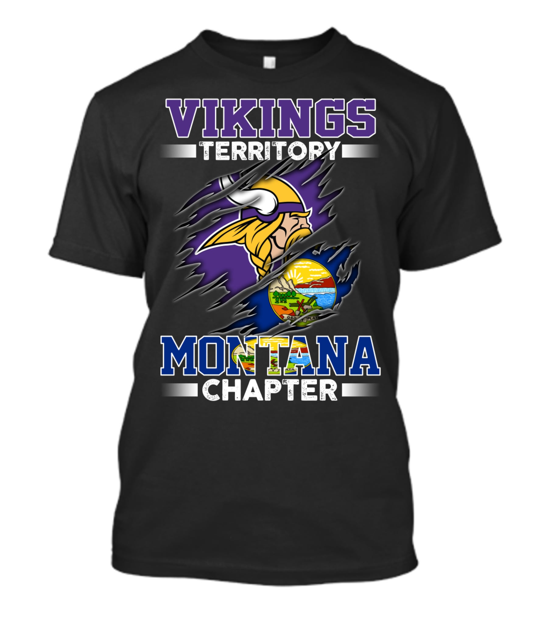 Vikings Territory Montana Chapter T-Shirt