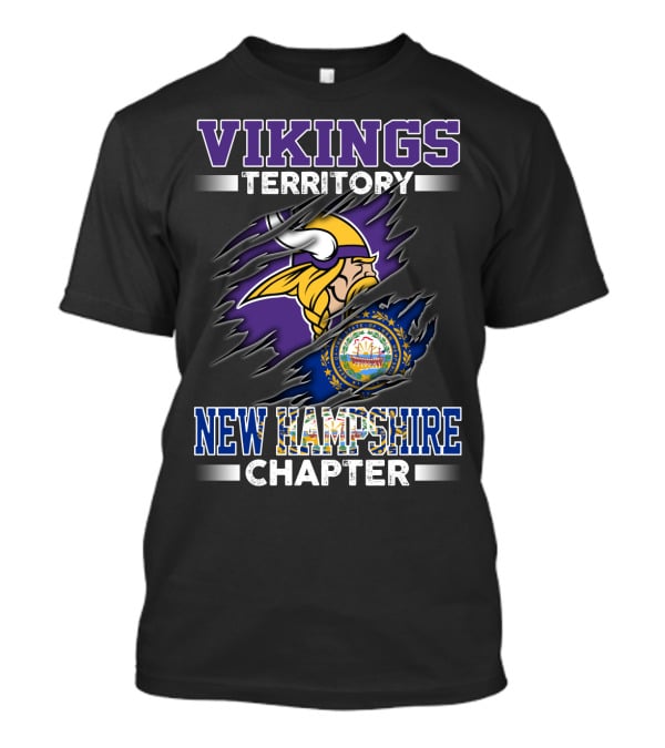 Vikings Territory New Hampshire Chapter T-Shirt