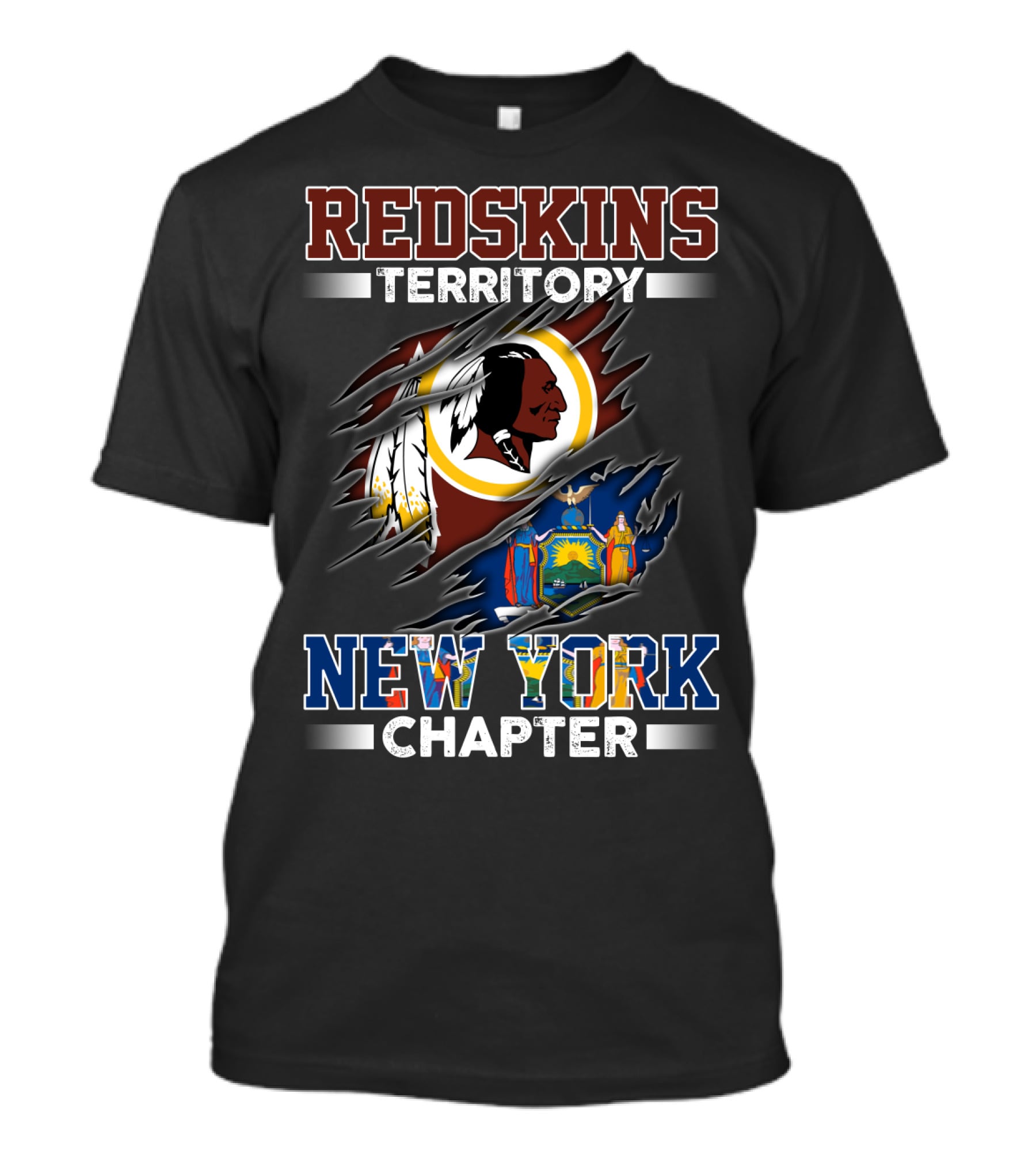Redskins Territory New York Chapter T-Shirt