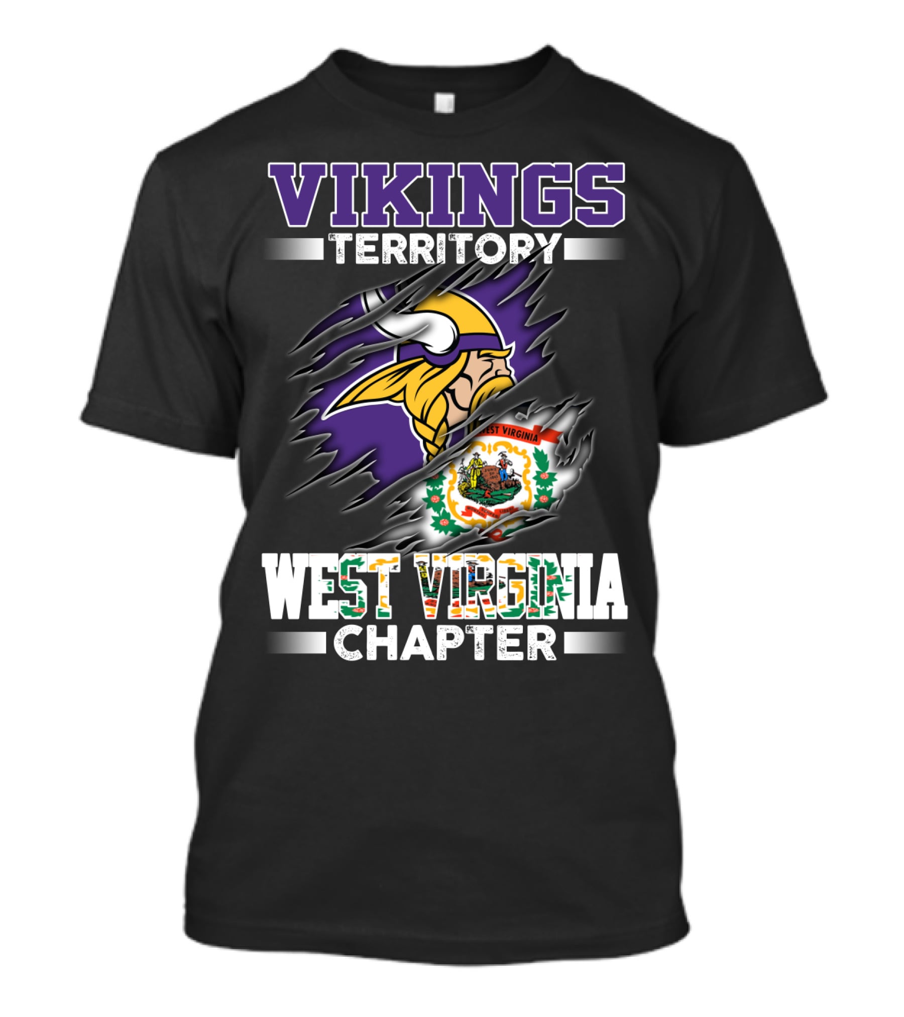 VIKINGS TERRITORY WEST VIRGINIA CHAPTER T-Shirt