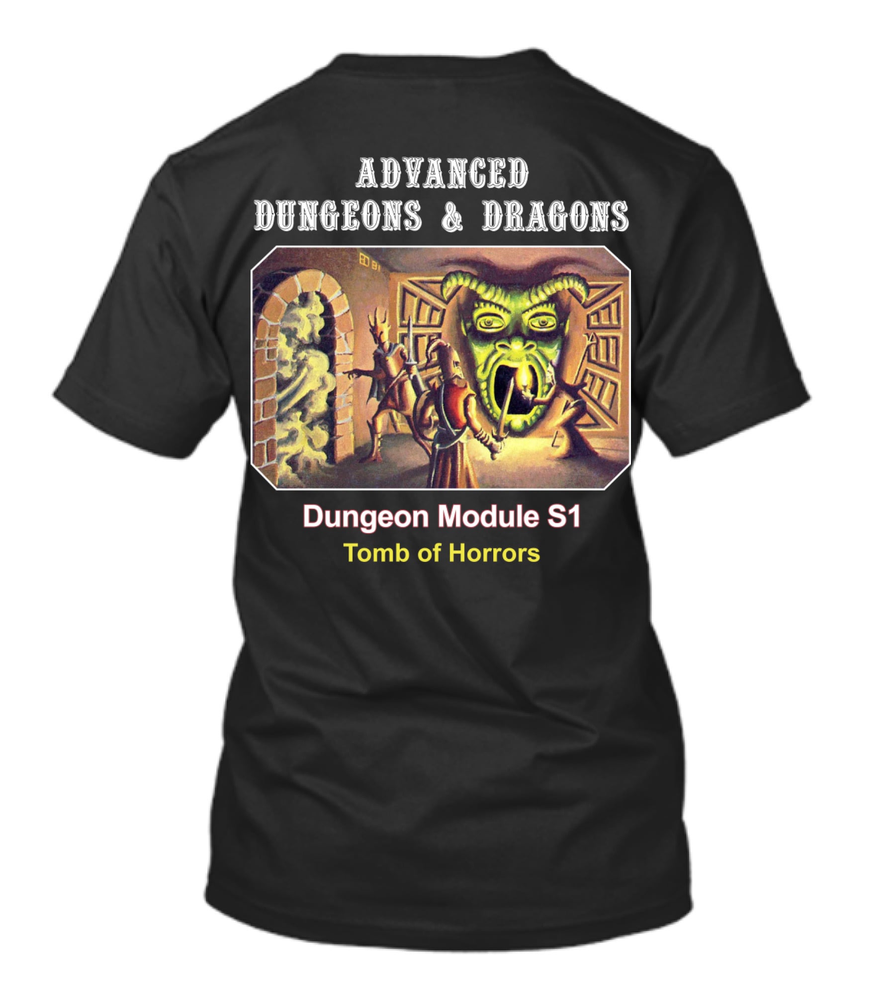 Advanced Dungeons And Dragons Dungeon Module S1 Tomb Of Horrors T-Shirt