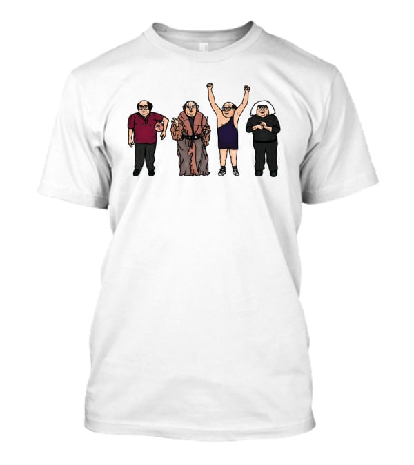 It's Always Sunny In Philadelphia Frank Reynolds Iconic Moments Collection T-Shirt