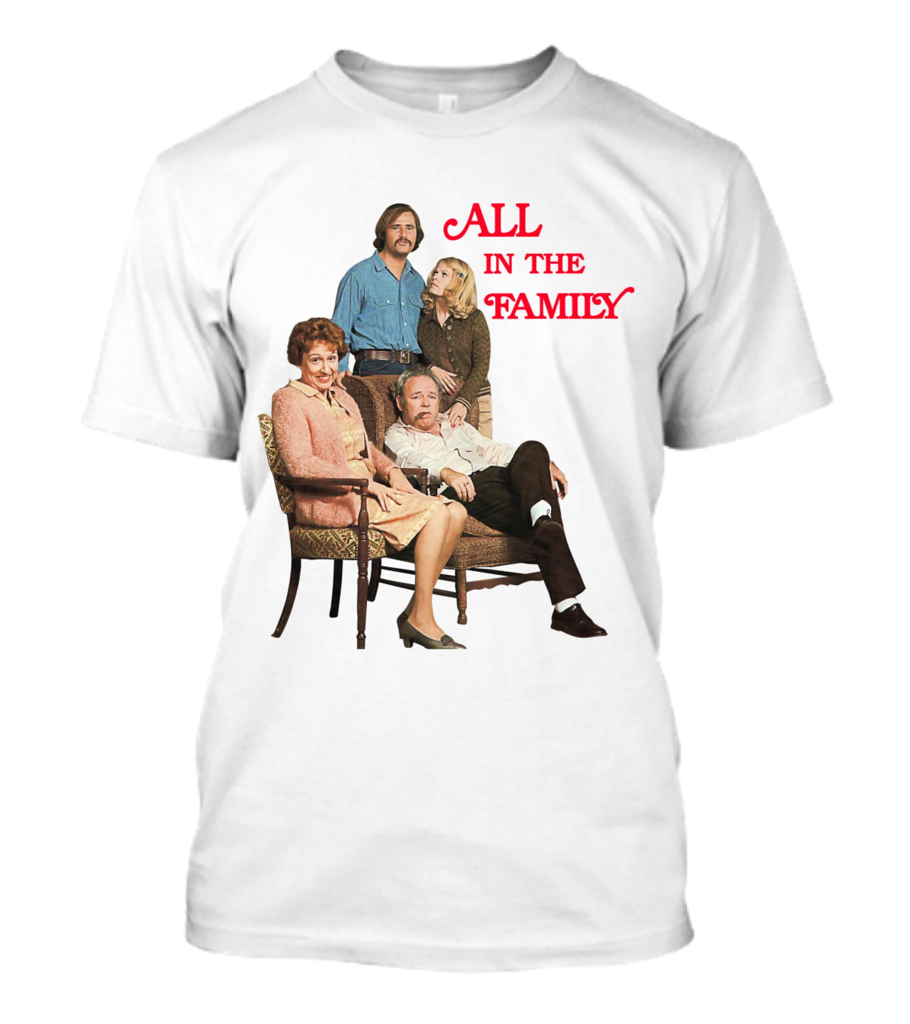 All In The Family Classic Cast T-Shirt