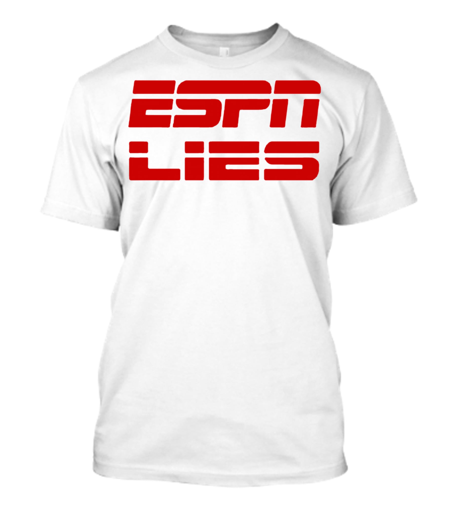 ESPN Lies Red T-Shirt