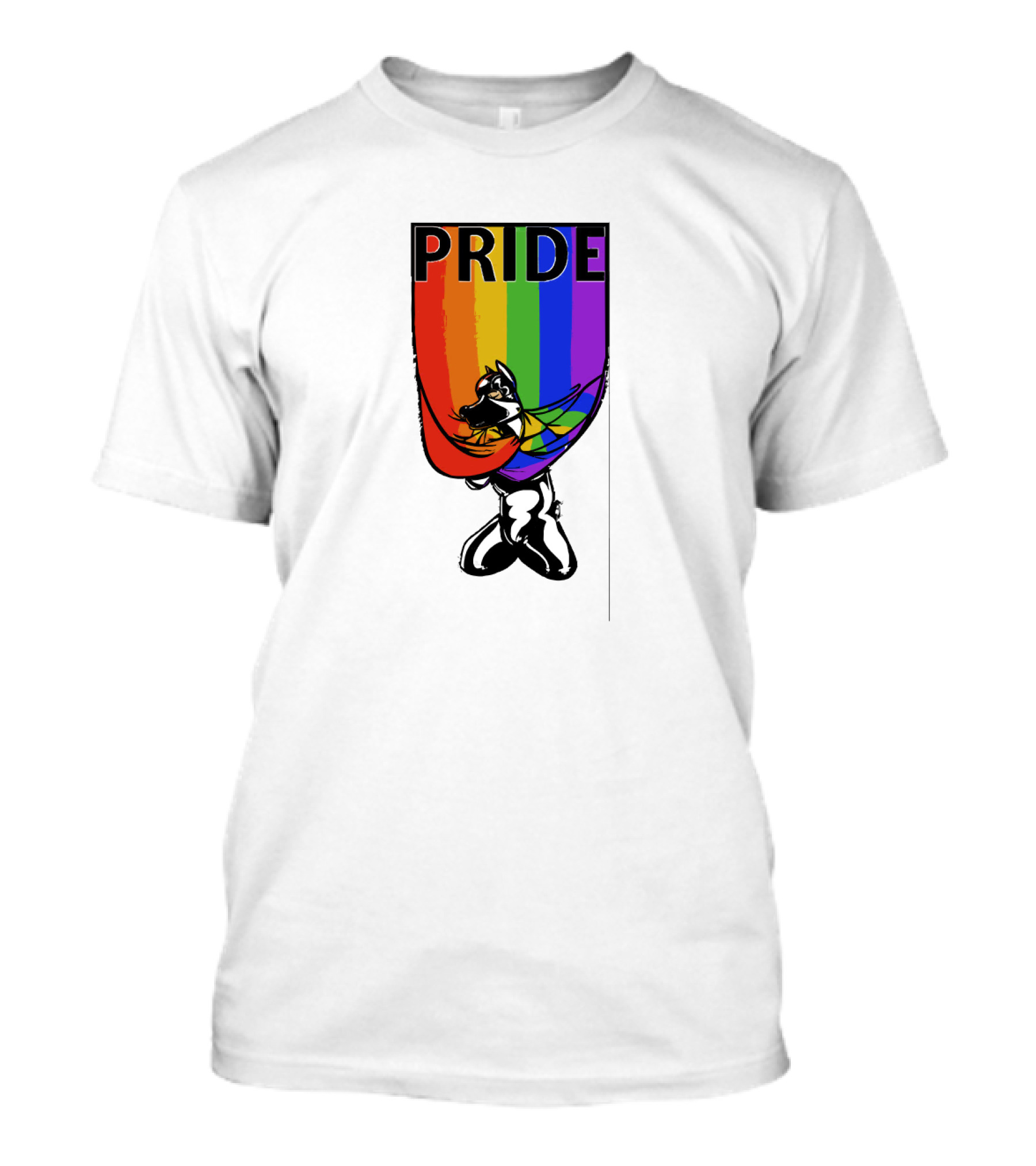 PRIDE Puppy Rainbow T-Shirt