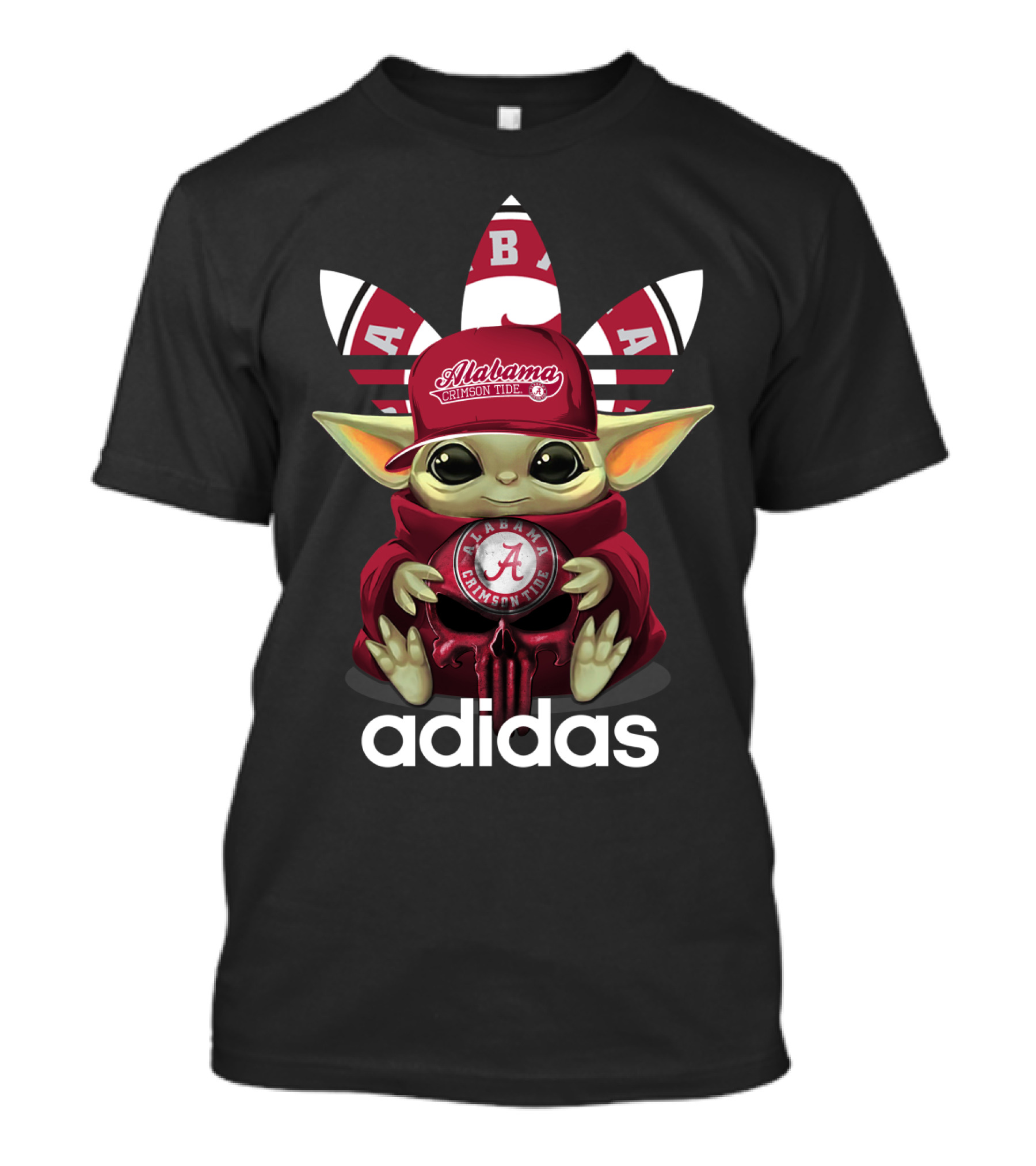Alabama Crimson Tide Baby Yoda T-Shirt