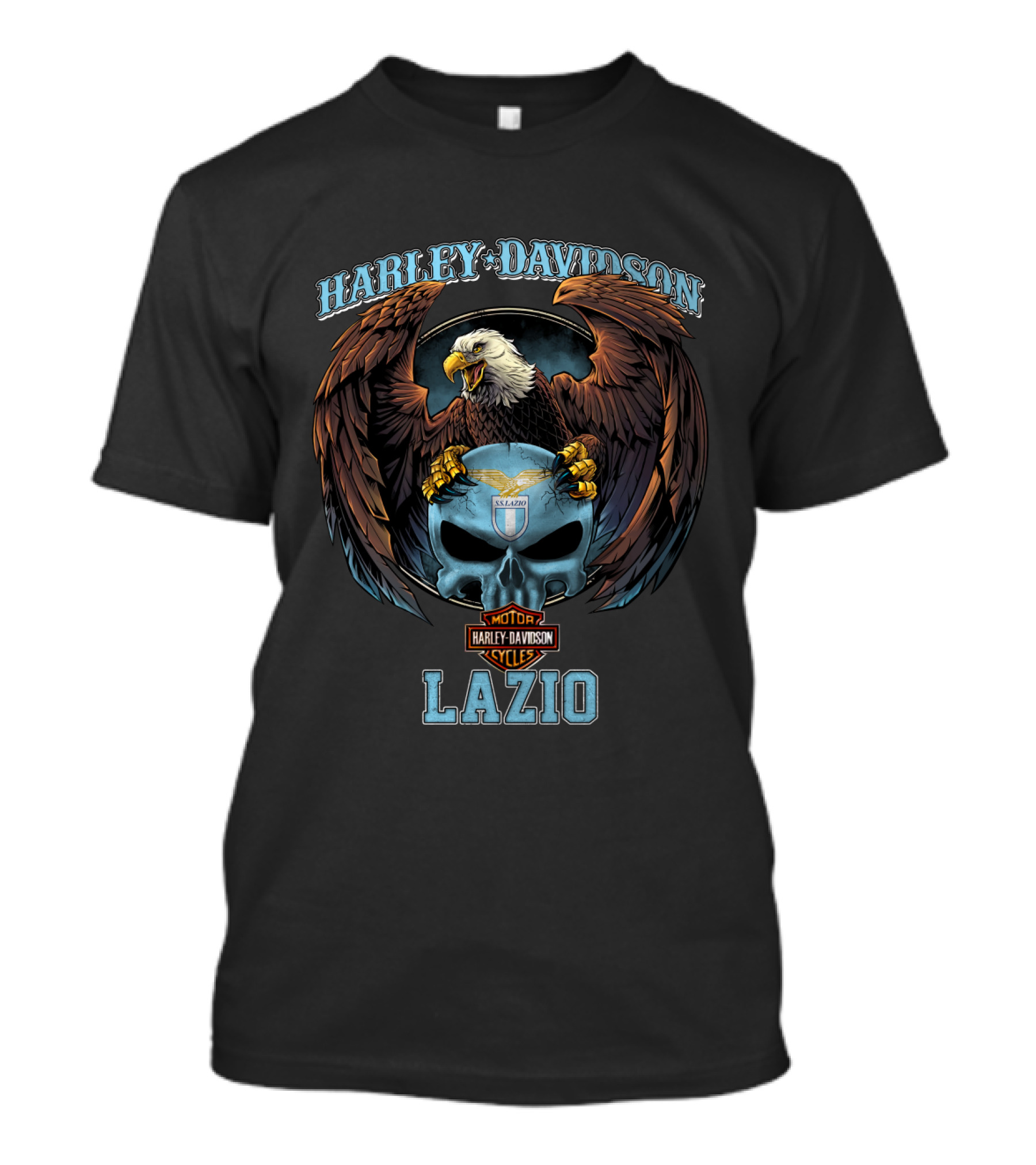 Harley Davidson Eagle Skull Lazio T-Shirt
