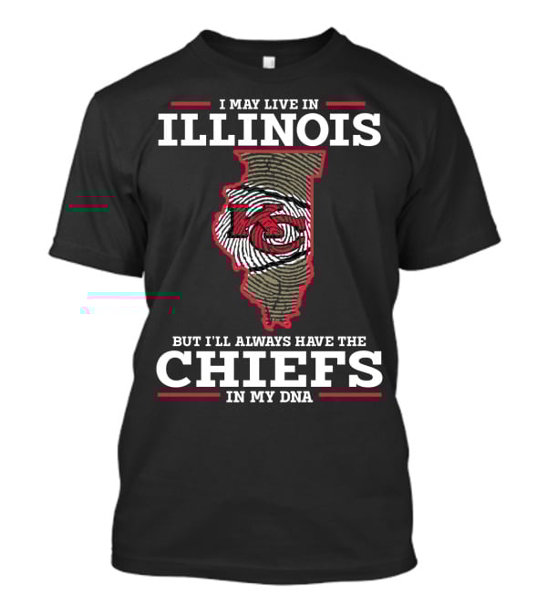 ILLINOIS CHIEFS IN MY DNA T-Shirt