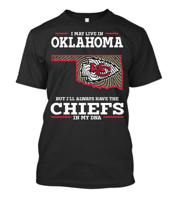 Oklahoma Roots Chiefs Pride Forever In My Dna T-Shirt