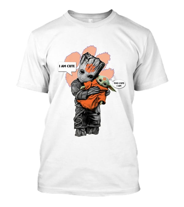 I AM CUTE TOO CUTE I AM CT 010 NCAA YodaST T-Shirt