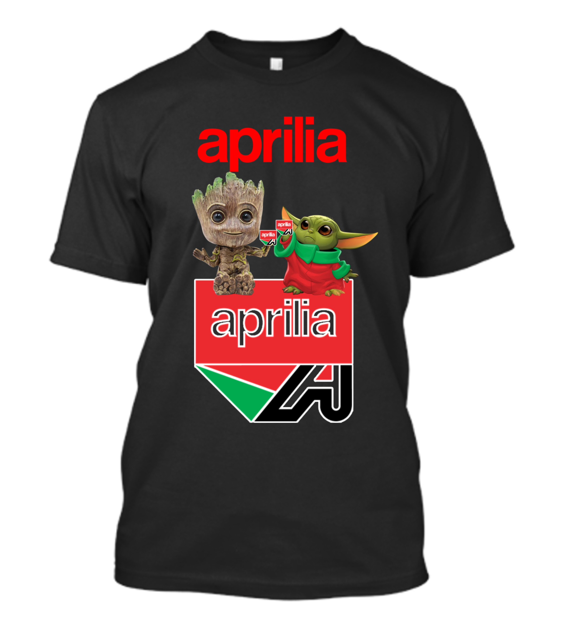 Aprilia Dh 21 Groot Baby Yoda Collaboration T-Shirt