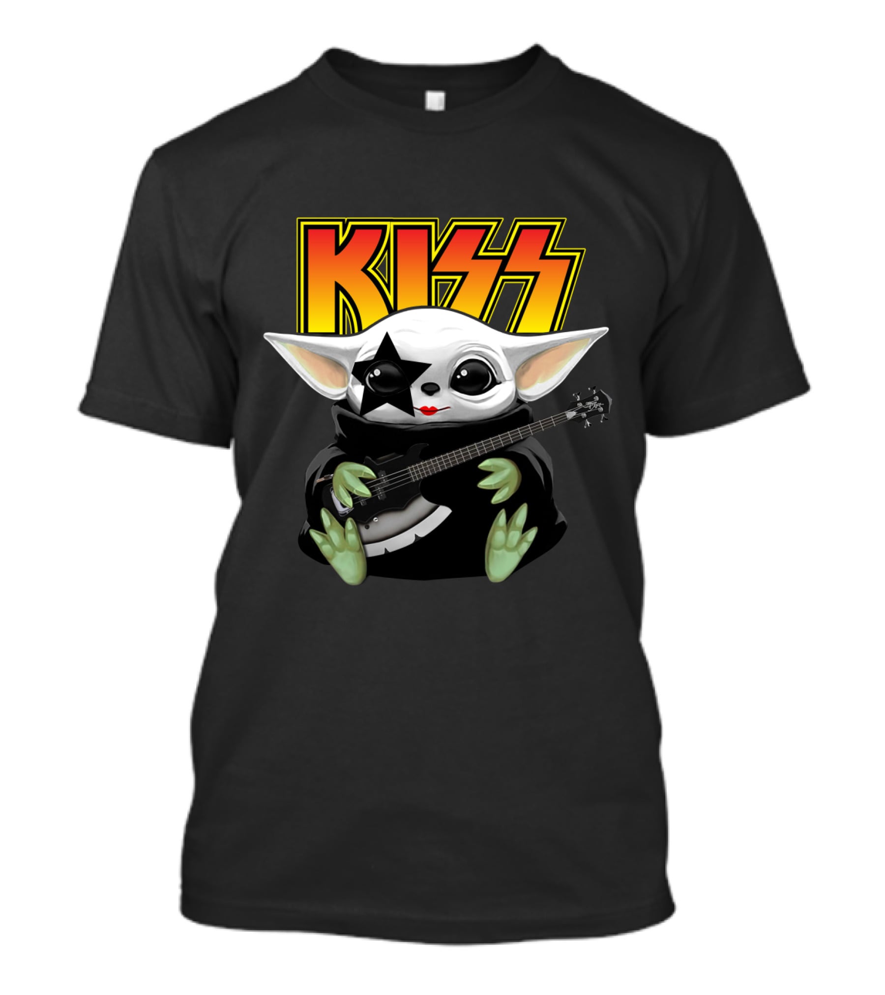 KISS Baby Alien Guitar Paul Stanley T-Shirt