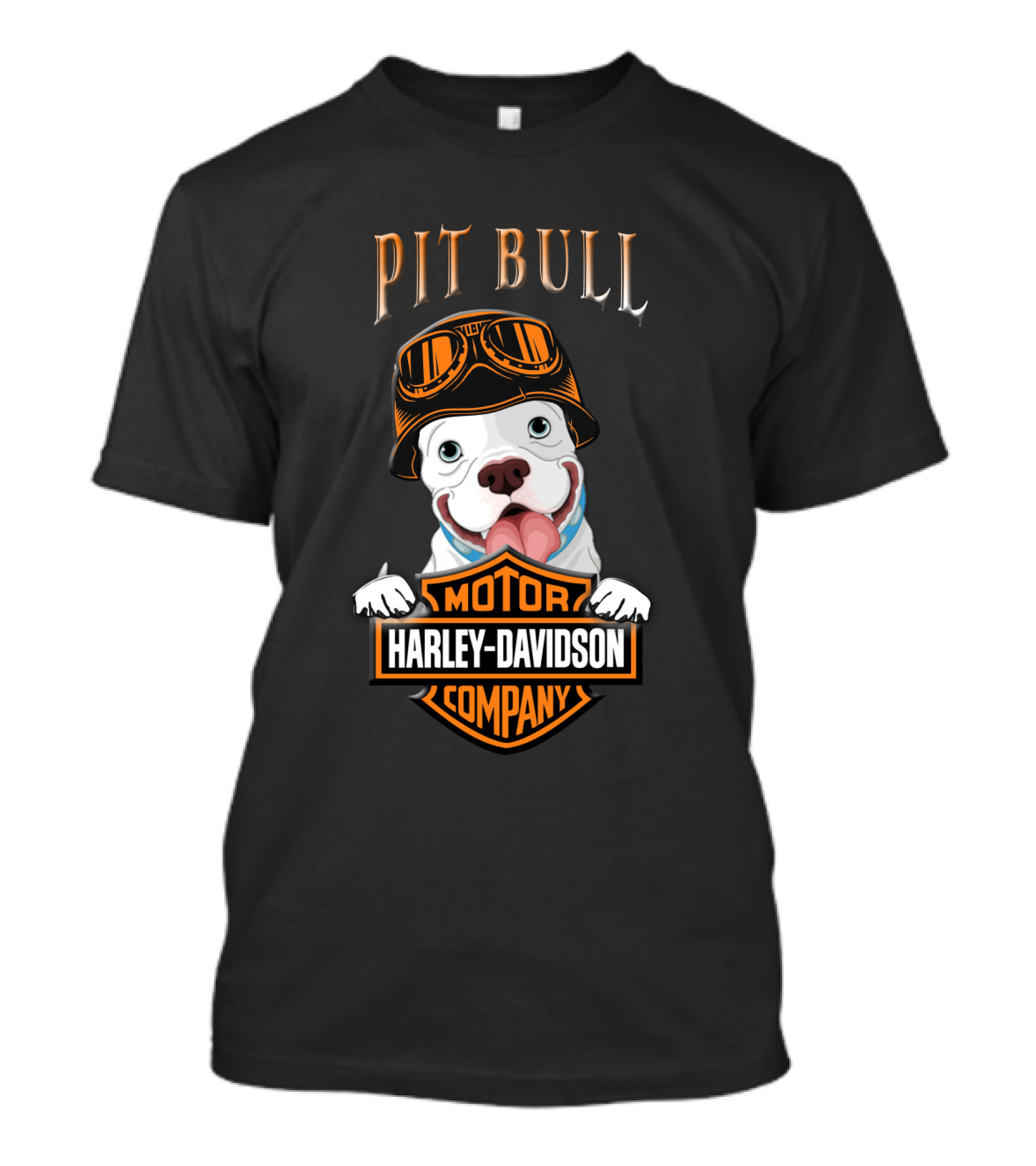 Pit Bull Harley Davidson Motor Company T-Shirt