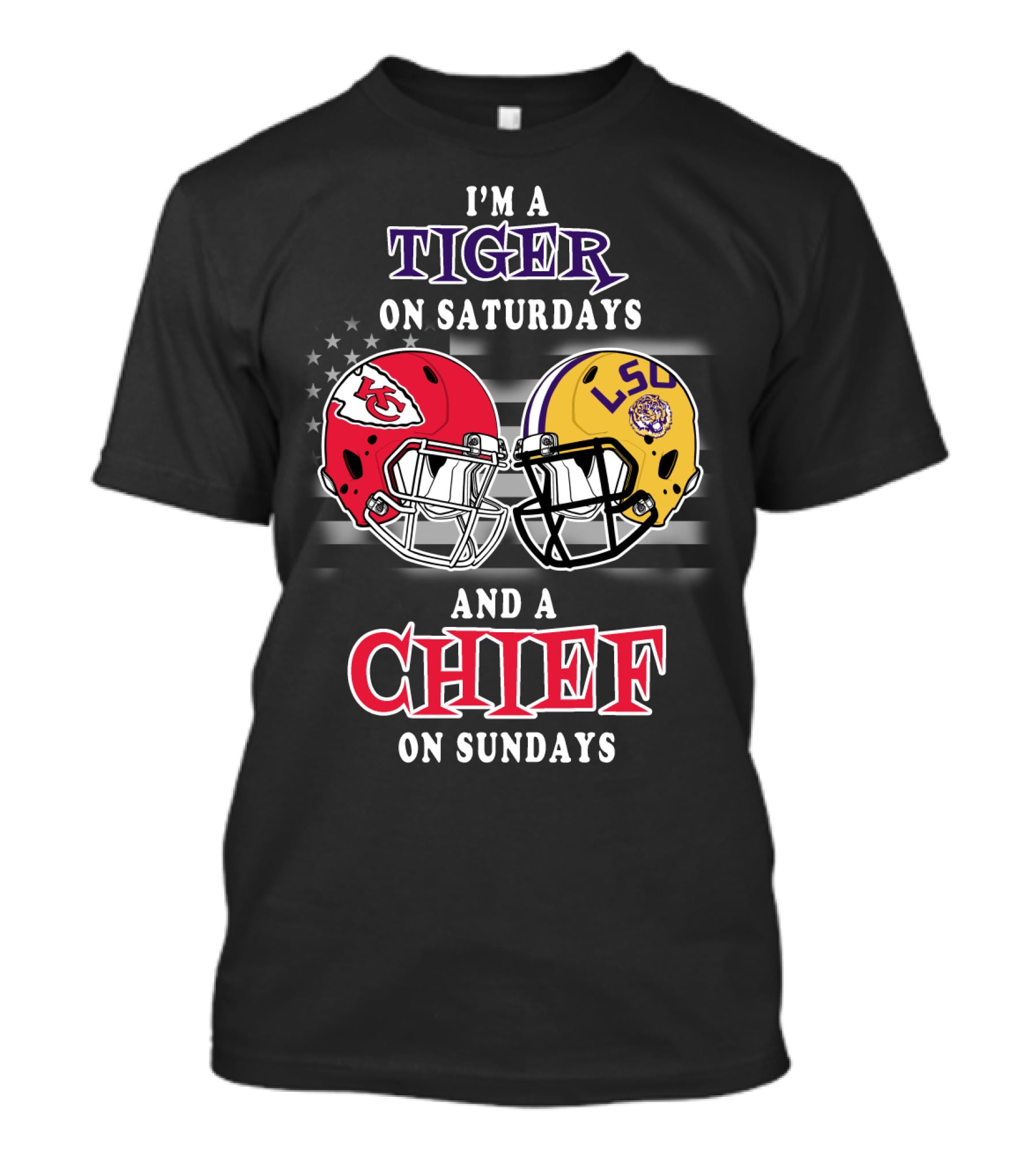I'm A Tiger On Saturdays And A Chief On Sundays T-Shirt
