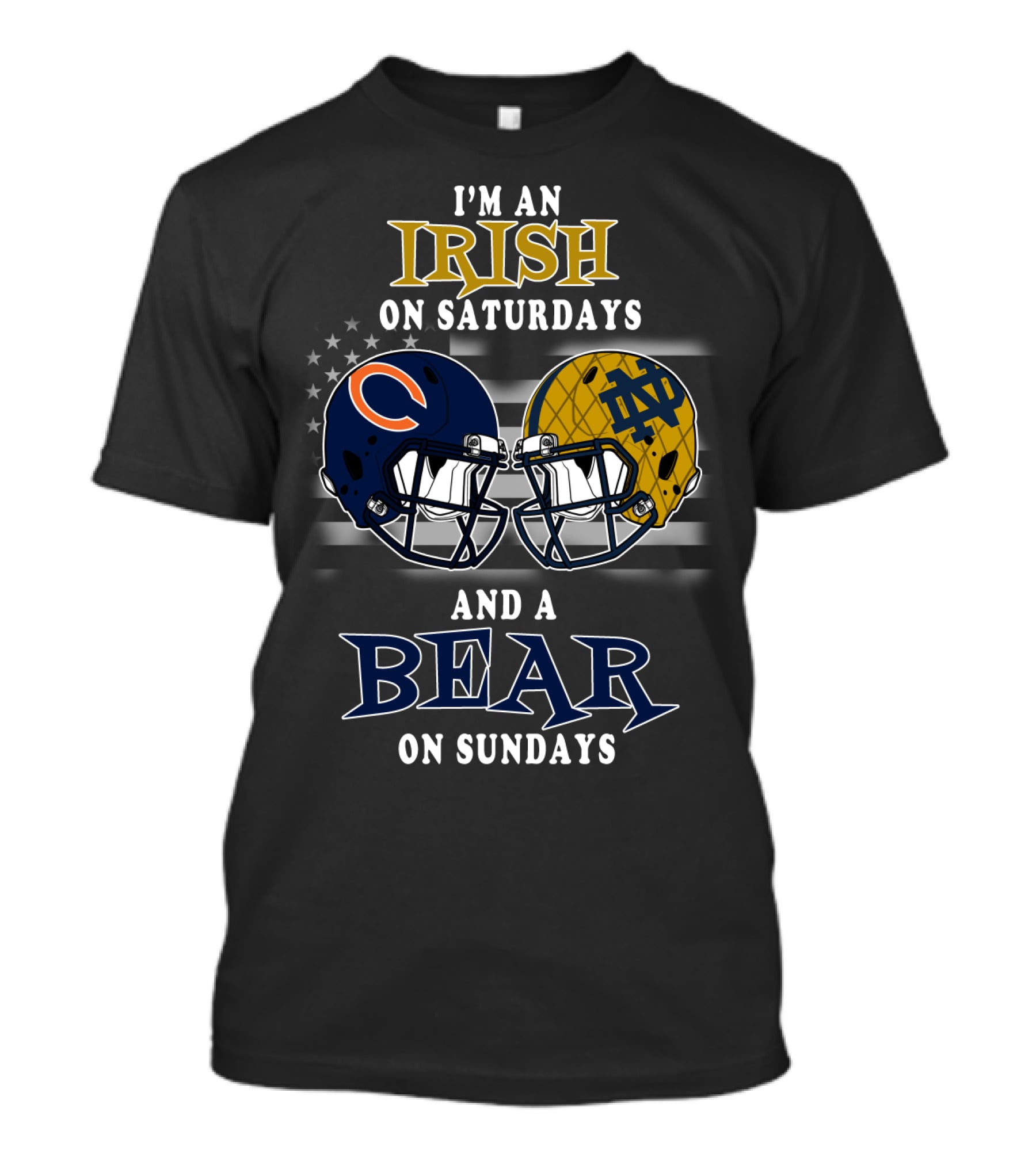 I'm An Irish On Saturdays And A Bear On Sundays T-Shirt