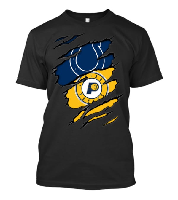 Indianapolis Colts Indiana Pacers Rip T-Shirt