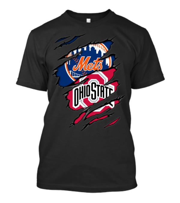 Mets Ohio State Ripped Layers T-Shirt