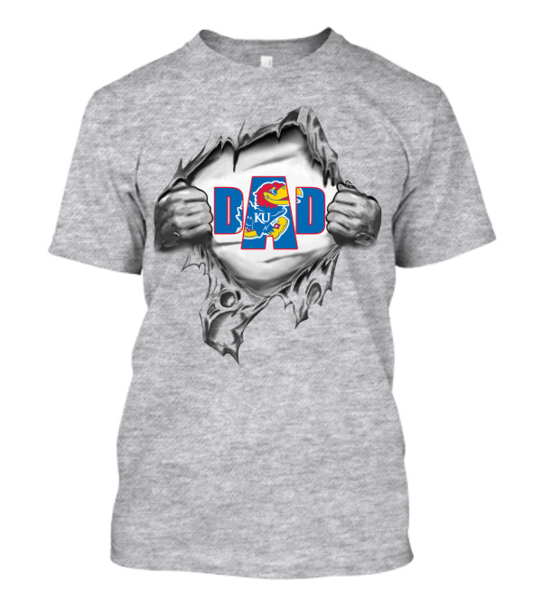 Kansas Jayhawks Ku Dad T-Shirt