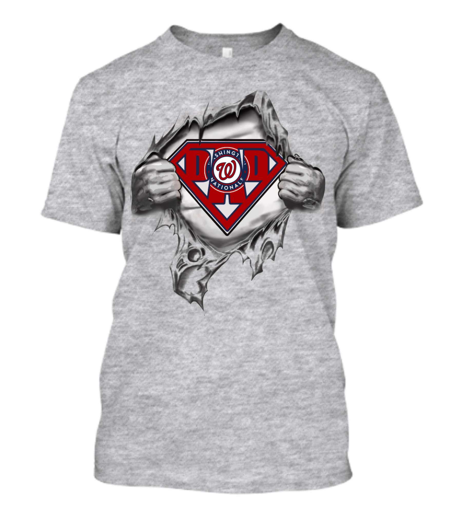 Washington Nationals Superhero Logo Concept T-Shirt