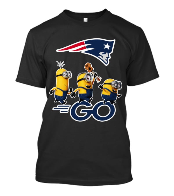 Patriots Logo Minions Go T-Shirt