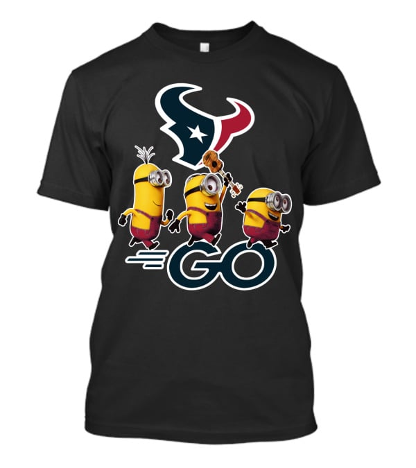 Houston Texans Minions Go T-Shirt