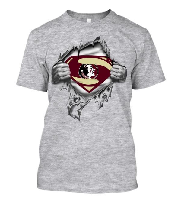 Superman Seminoles Logo Reveal T-Shirt