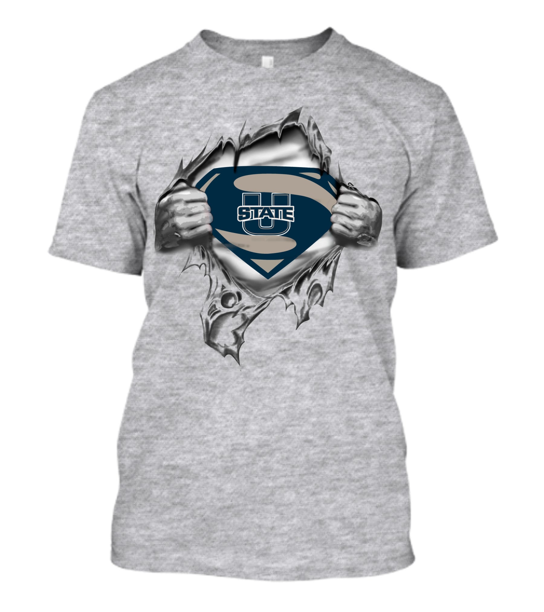 Utah State U Superman T-Shirt