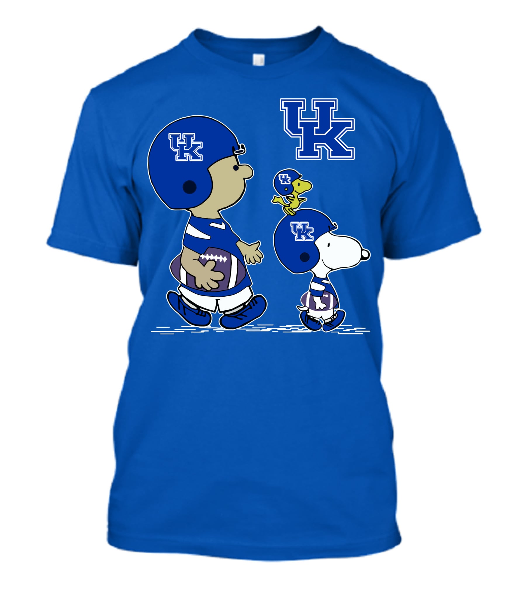Kentucky Wildcats Snoopy Woodstock Uk Football Peanuts Characters T-Shirt