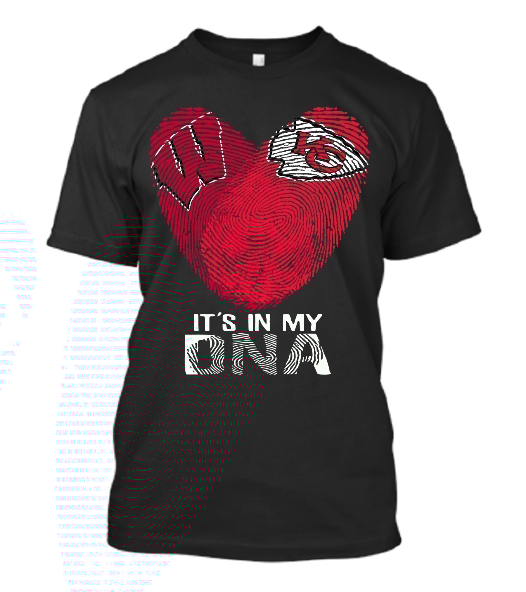 Wisconsin Badgers Chiefs Heart It's In My DNA T-Shirt